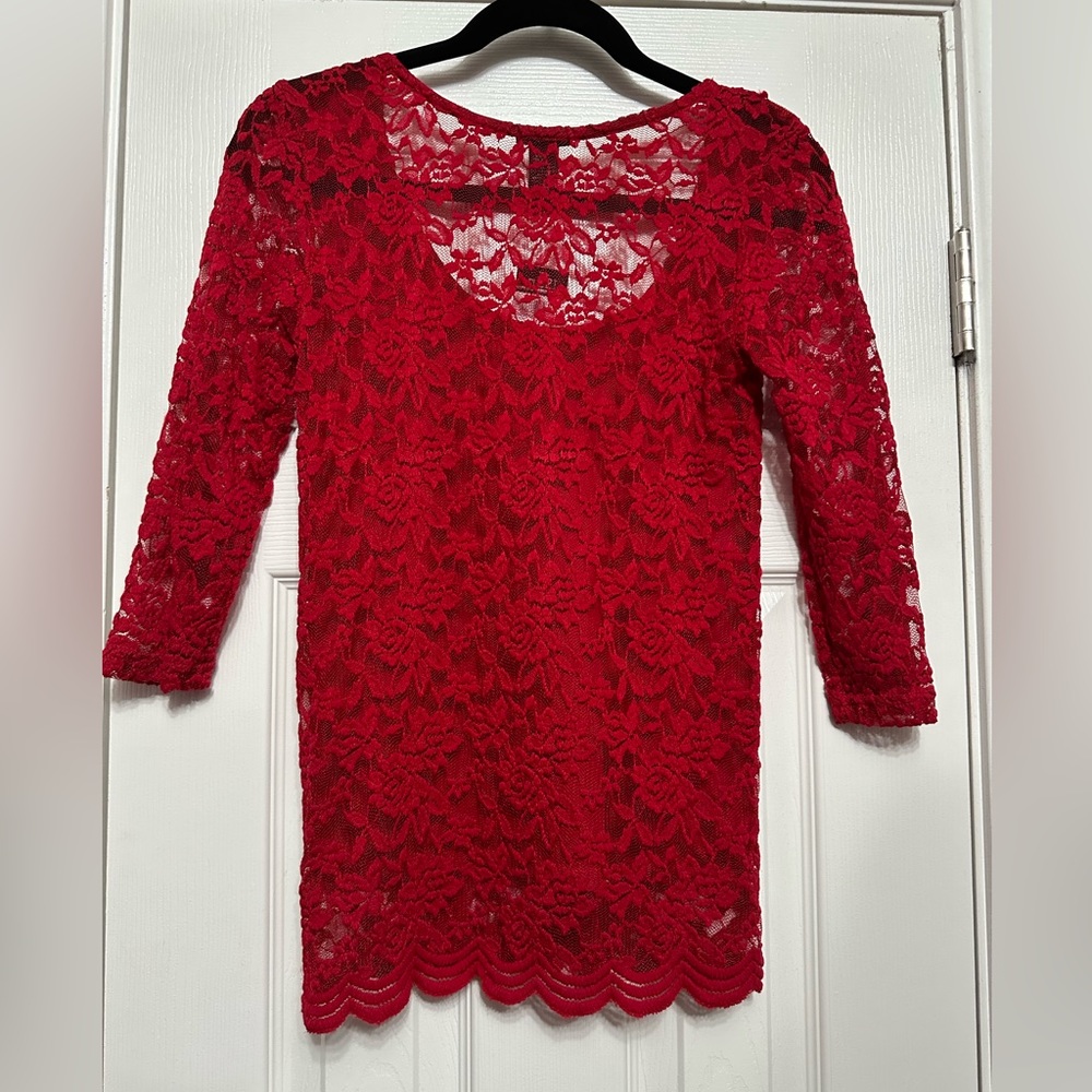 NWT All Over Lace Top - Picture 11 of 12